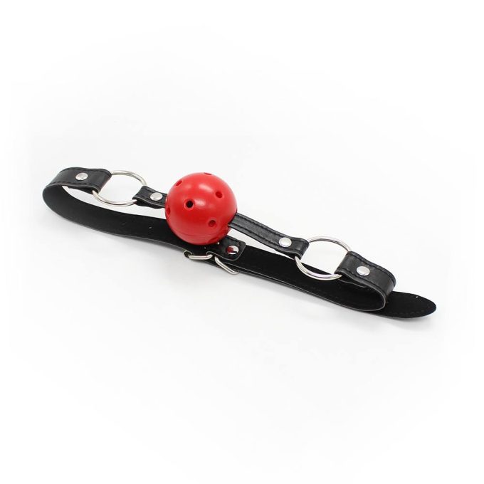 Banoch Breathable ball gag open rood verstelbare riem 987101742 7 Banoch Breathable ball gag open rood verstelbare riem 987101742 7