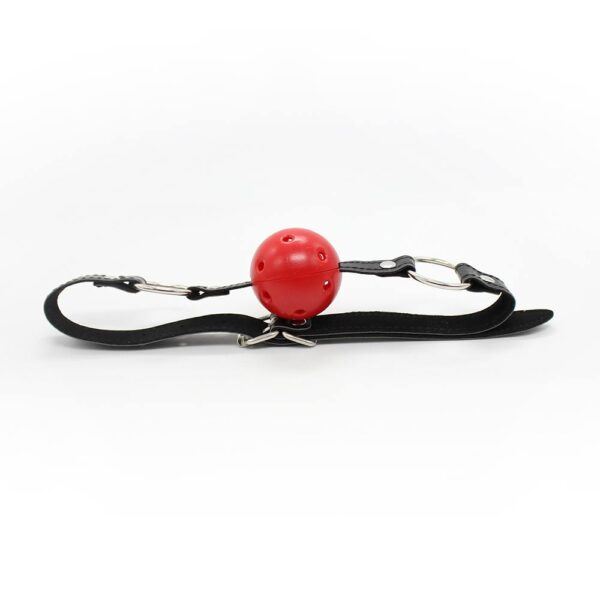 Banoch Breathable ball gag open rood verstelbare riem 987101742 8