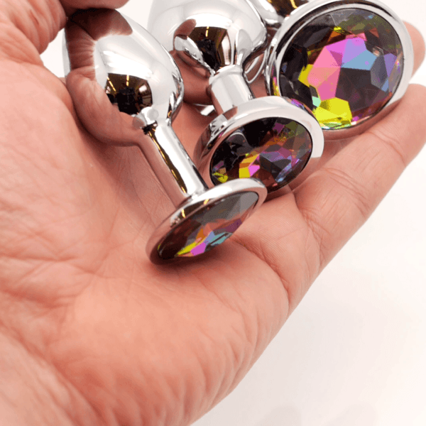 Banoch Buttplug Aurora Rainbow