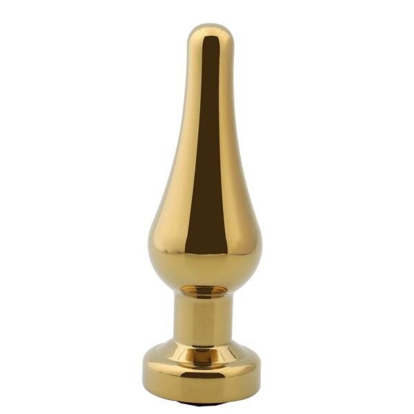 Banoch Buttplug Lacrima Gold Purple Medium Metalen buttplug Diamant steen Paars 987101675 3