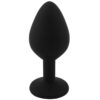 Banoch Buttplug Penumbra Amber Medium Siliconen buttplug Zwart kristal Amber 987101650 3
