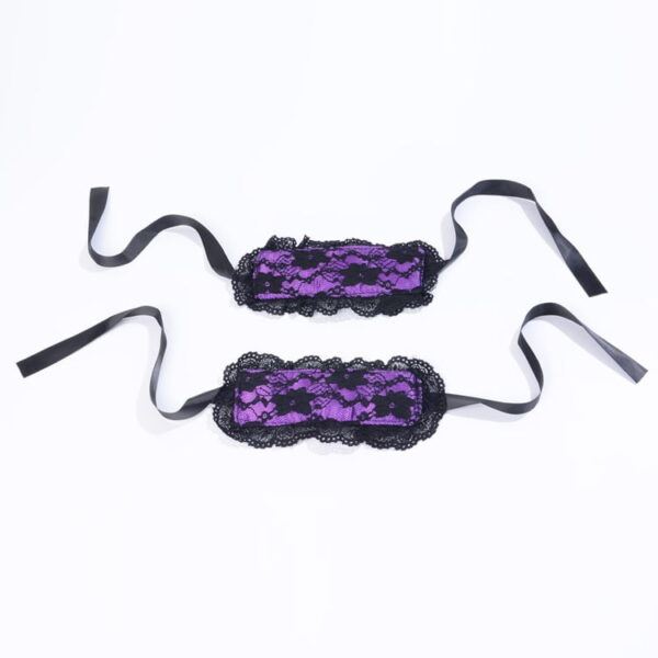 Banoch Courtesan bondage set purple bondageset paars 987101876 5