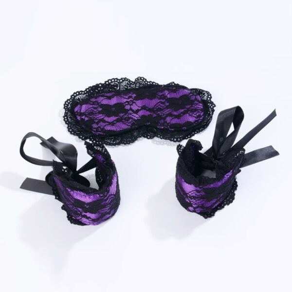 Banoch Courtesan bondage set purple bondageset paars 987101876 7