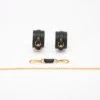 Banoch Hedonistic Bondageset zwart roze goud leer 987101853 2