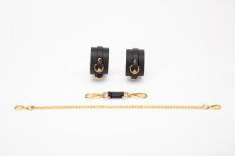 Banoch Hedonistic Bondageset zwart roze goud leer 987101853 2