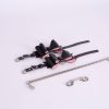 Banoch Hedonistic bowtie Bondageset strik zwartroze leer 987101857 11 scaled