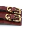Banoch Hedonistic brede handboeien wijnrood bruin leer 987101858 2 Banoch Hedonistic brede handboeien wijnrood bruin leer 987101858 2