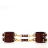 Banoch Hedonistic brede handboeien wijnrood bruin leer 987101858 6 Banoch Hedonistic brede handboeien wijnrood bruin leer 987101858 6