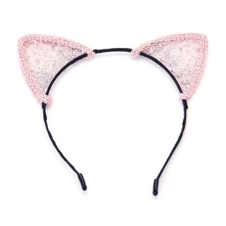 Banoch Kitty Play kattenoren glitter roze 987101924 4
