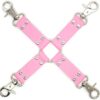 Banoch Pink hogtie with clips Roze hogtie met haken bondage 987101852 Banoch Pink hogtie with clips Roze hogtie met haken bondage 987101852