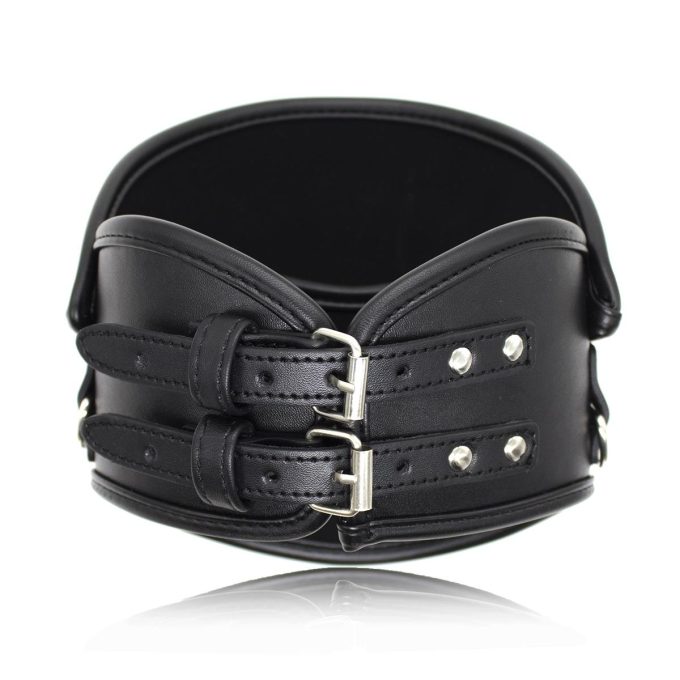 Banoch Posture collar black extra pu leer zwart bdsm 987101792 10