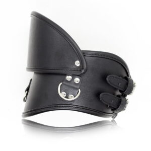 Banoch Posture collar black extra pu leer zwart bdsm 987101792