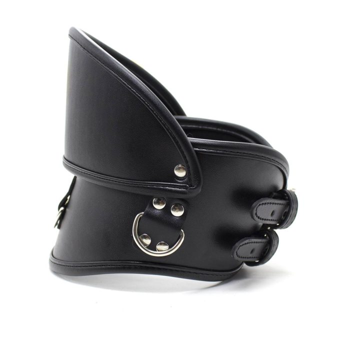Banoch Posture collar black extra pu leer zwart bdsm 987101792 9