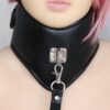 Banoch Posture collar classic zwarte posture collar met riem bdsm 987101793 11