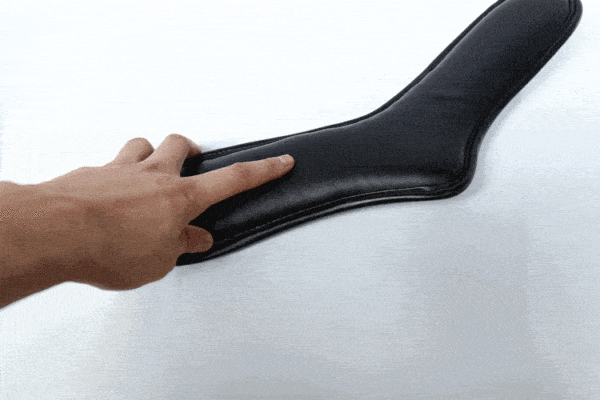 Banoch Posture collar classic zwarte posture collar met riem bdsm 987101793