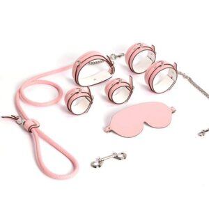 Banoch Sultry Bondageset Pink roze imitatieleer bdsm 987101861