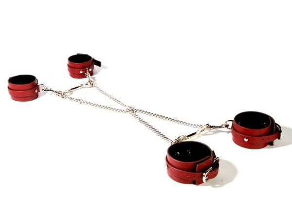 Banoch Sultry Bondageset in hoes rood pu leer 987101855 10 Banoch Sultry Bondageset in hoes rood pu leer 987101855 10