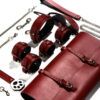 Banoch Sultry Bondageset in hoes rood pu leer 987101855 13 Banoch Sultry Bondageset in hoes rood pu leer 987101855 13