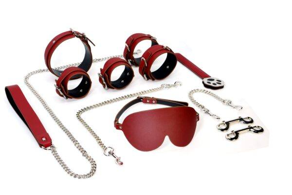 Banoch Sultry Bondageset in hoes rood pu leer 987101855 2 scaled Banoch Sultry Bondageset in hoes rood pu leer 987101855 2 scaled