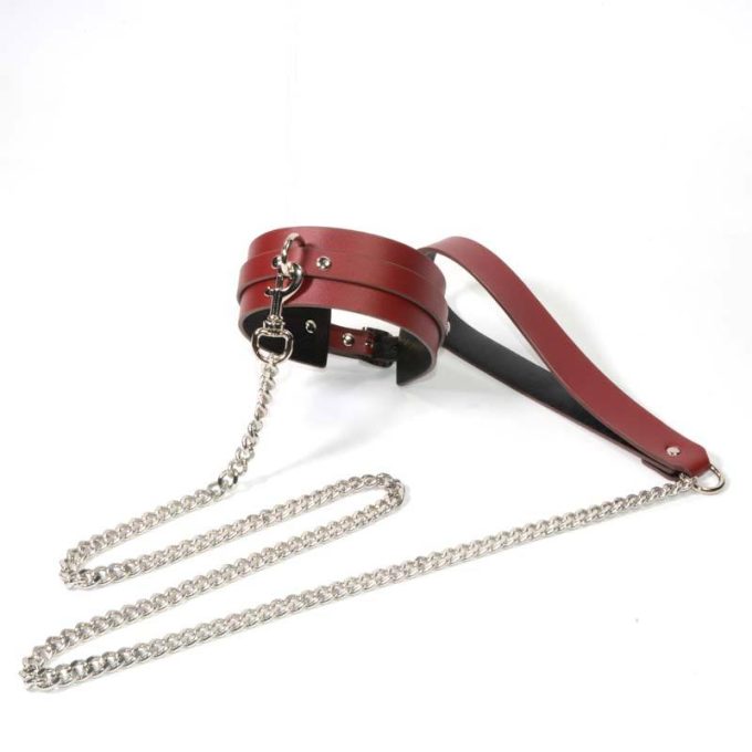 Banoch Sultry Bondageset in hoes rood pu leer 987101855 3