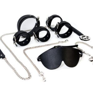 Banoch Sultry Bondageset in hoes zwart pu leer 987101854 scaled