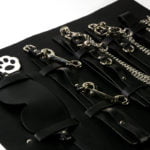 Banoch Sultry Bondageset in hoes zwart pu leer 987101854 6