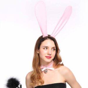 Banoch big bunny ears oren groot buigbaar roze 987101932