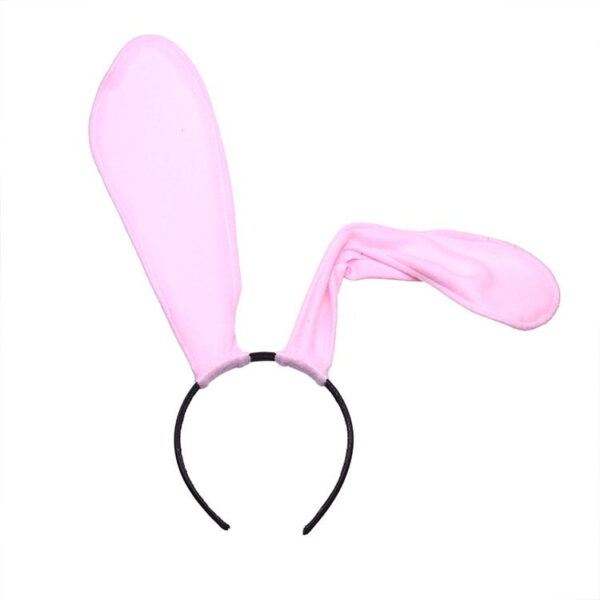 Banoch big bunny ears oren groot buigbaar roze 987101932 7 Banoch big bunny ears oren groot buigbaar roze 987101932 7
