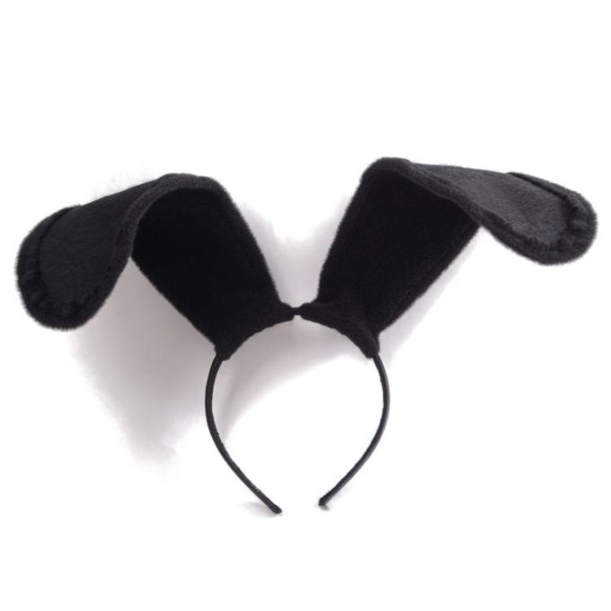 Banoch big bunny ears oren groot buigbaar zwart 987101931 10