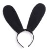 Banoch big bunny ears oren groot buigbaar zwart 987101931 6 Banoch big bunny ears oren groot buigbaar zwart 987101931 6