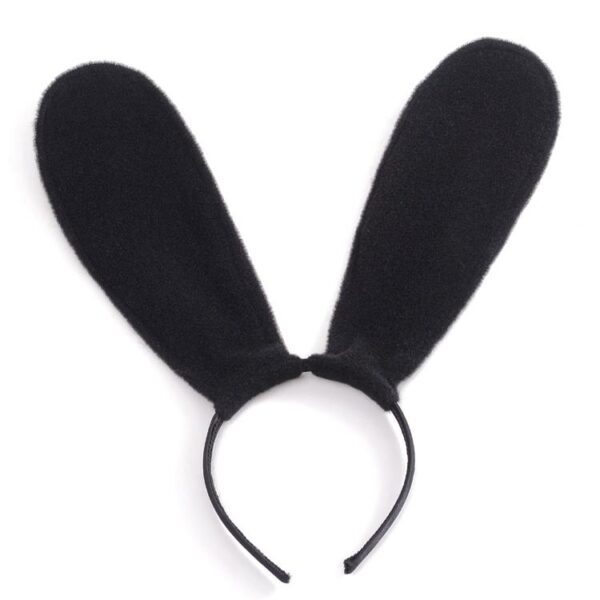 Banoch big bunny ears oren groot buigbaar zwart 987101931 6 Banoch big bunny ears oren groot buigbaar zwart 987101931 6