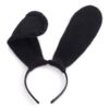 Banoch big bunny ears oren groot buigbaar zwart 987101931 7 Banoch big bunny ears oren groot buigbaar zwart 987101931 7