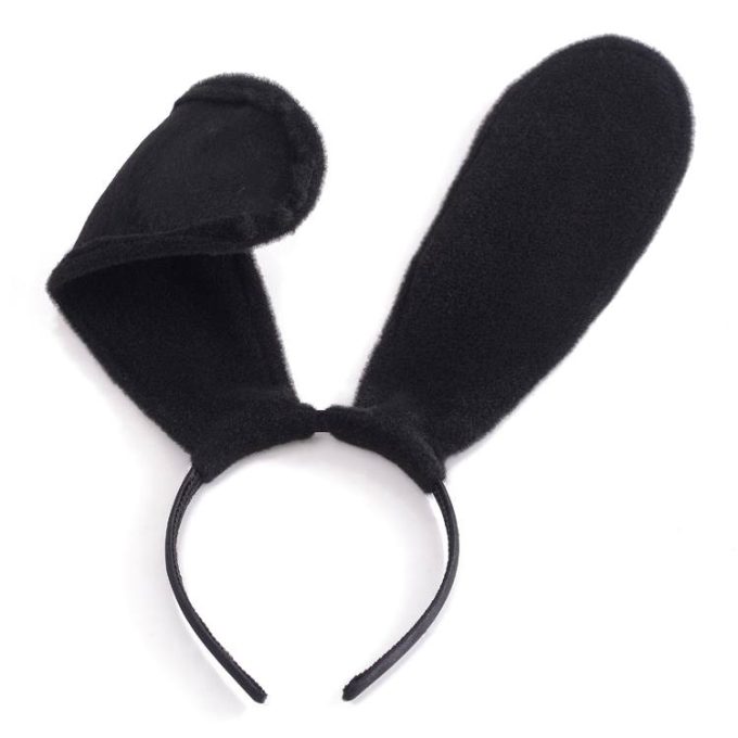 Banoch big bunny ears oren groot buigbaar zwart 987101931 7