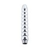 Banoch klysma voor douche slang aluminium metaal geribbeld recht 2 scaled