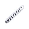 Banoch klysma voor douche slang aluminium metaal geribbeld recht 3 scaled