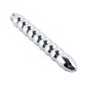 Banoch klysma voor douche slang aluminium metaal geribbeld recht 4 scaled