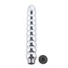 Banoch klysma voor douche slang aluminium metaal geribbeld recht 6 scaled