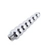 Banoch klysma voor douche slang aluminium metaal oplopend geribbeld 3 scaled