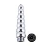 Banoch klysma voor douche slang aluminium metaal oplopend geribbeld 6 scaled