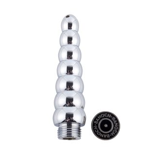 Banoch klysma voor douche slang aluminium metaal oplopend geribbeld 6 scaled