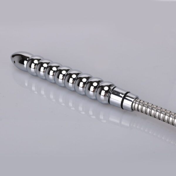 Banoch klysma voor doucheslang metaal geribbeld recht 987101937 5