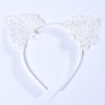 Banoch motif obscur fantastique diadeem kattenoren wit 987101880