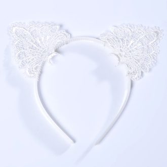 Banoch motif obscur fantastique diadeem kattenoren wit 987101880