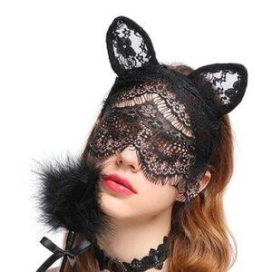 Banoch motif obscur nouvelle 1 kanten masker zwart 987101889 2