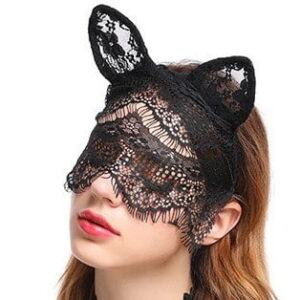 Banoch motif obscur nouvelle 1 kanten masker zwart 987101889