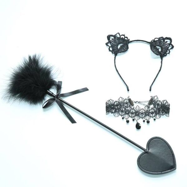 Banoch shady pleasure 3 zwart diadeemchoker en zweep 987101896 6