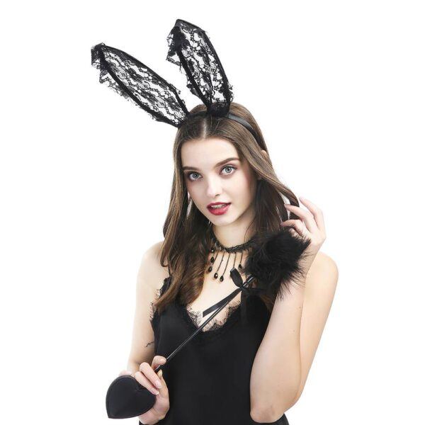 Banoch shady pleasure 4 zwart diadeemchoker en zweepje 98710901 3