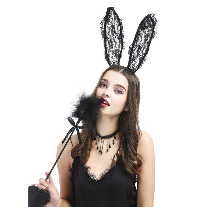 Banoch shady pleasure 4 zwart diadeemchoker en zweepje 98710901 4