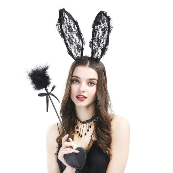 Banoch shady pleasure 4 zwart diadeemchoker en zweepje 98710901 5