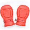 Banoch Bondage Mittens PU Leer Rood 987101745 2 Banoch Bondage Mittens PU Leer Rood 987101745 2